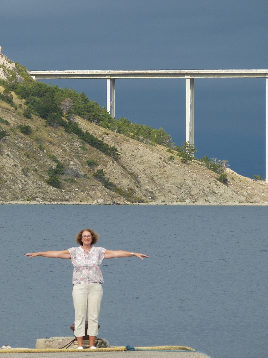 Brücke zur Insel KRK