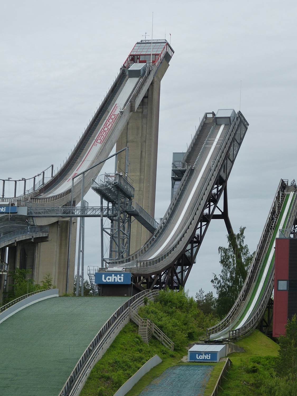 die drei Schanzen von LAHTI