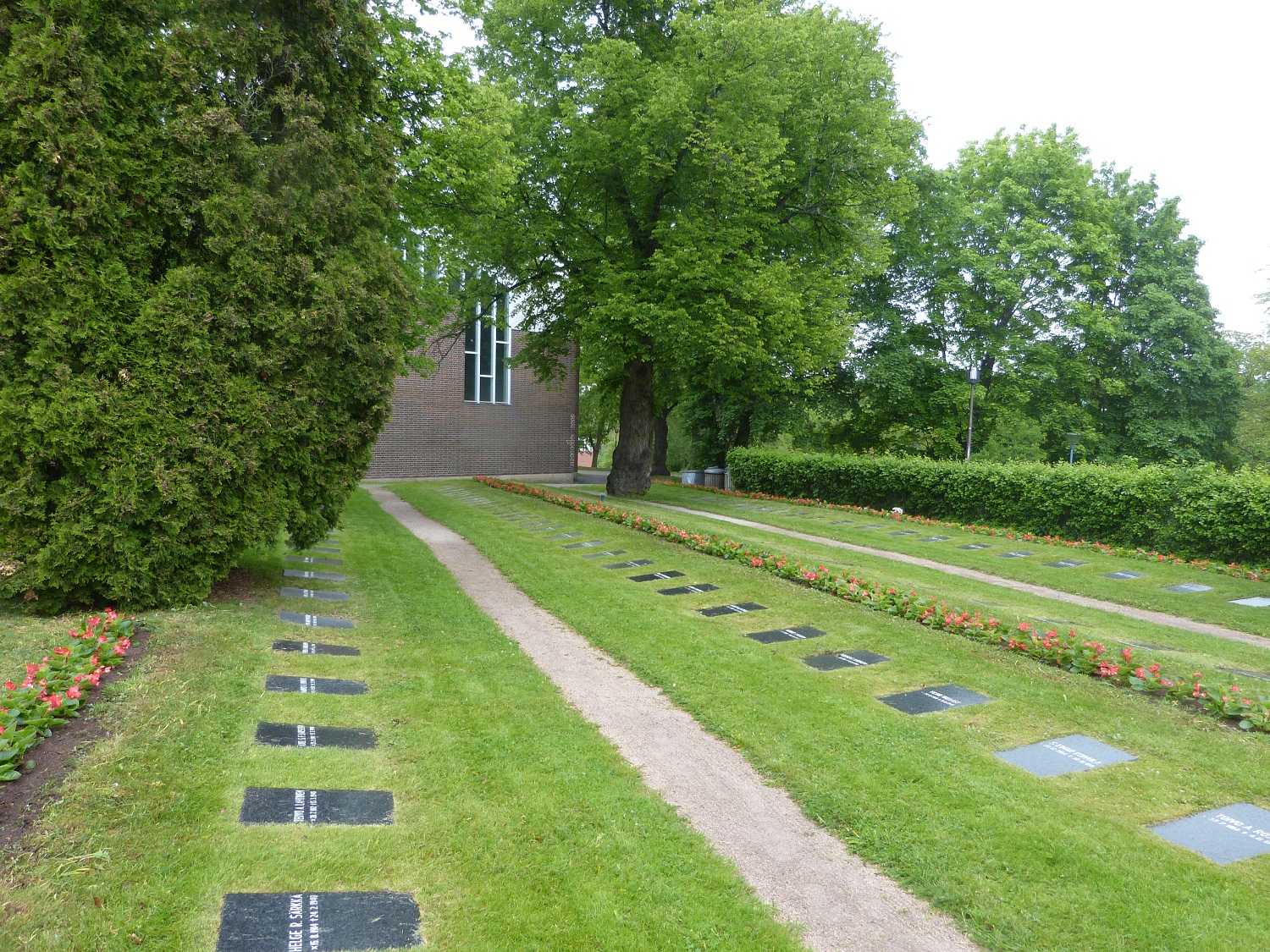 Soldatenfriedhof vor der Ristinkirrko