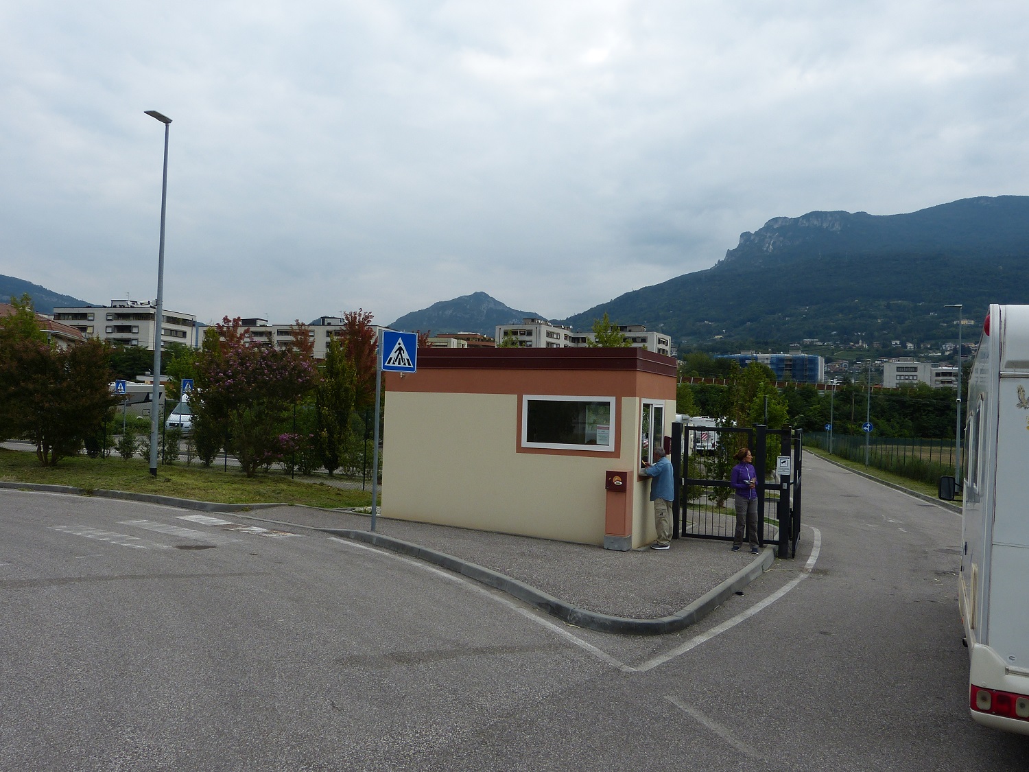 Womo Stellplatz Trento
