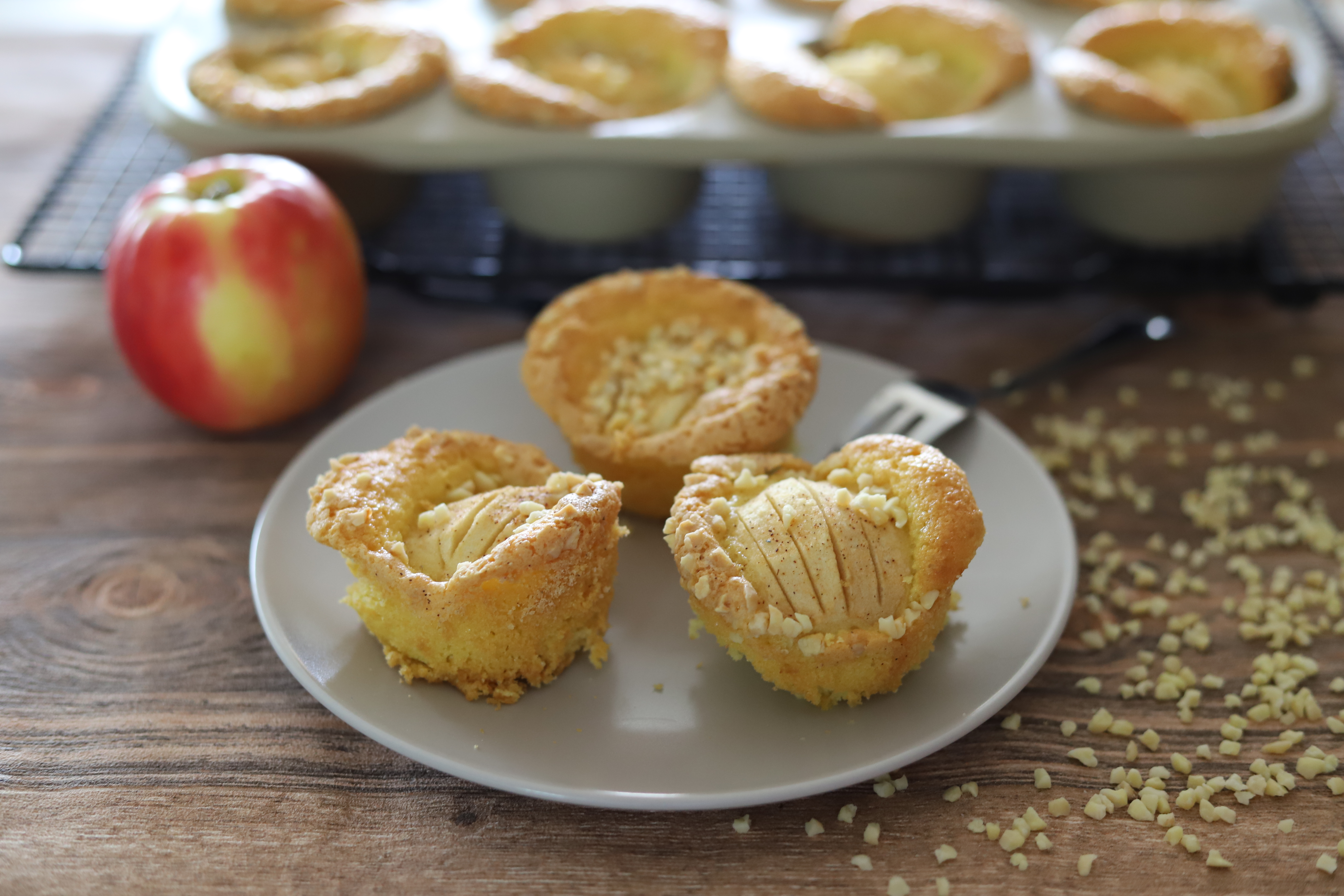 Apfelmuffins aus dem 12-er Snack oder Muffinform im Pampered Chef Onlineshop bestellen
