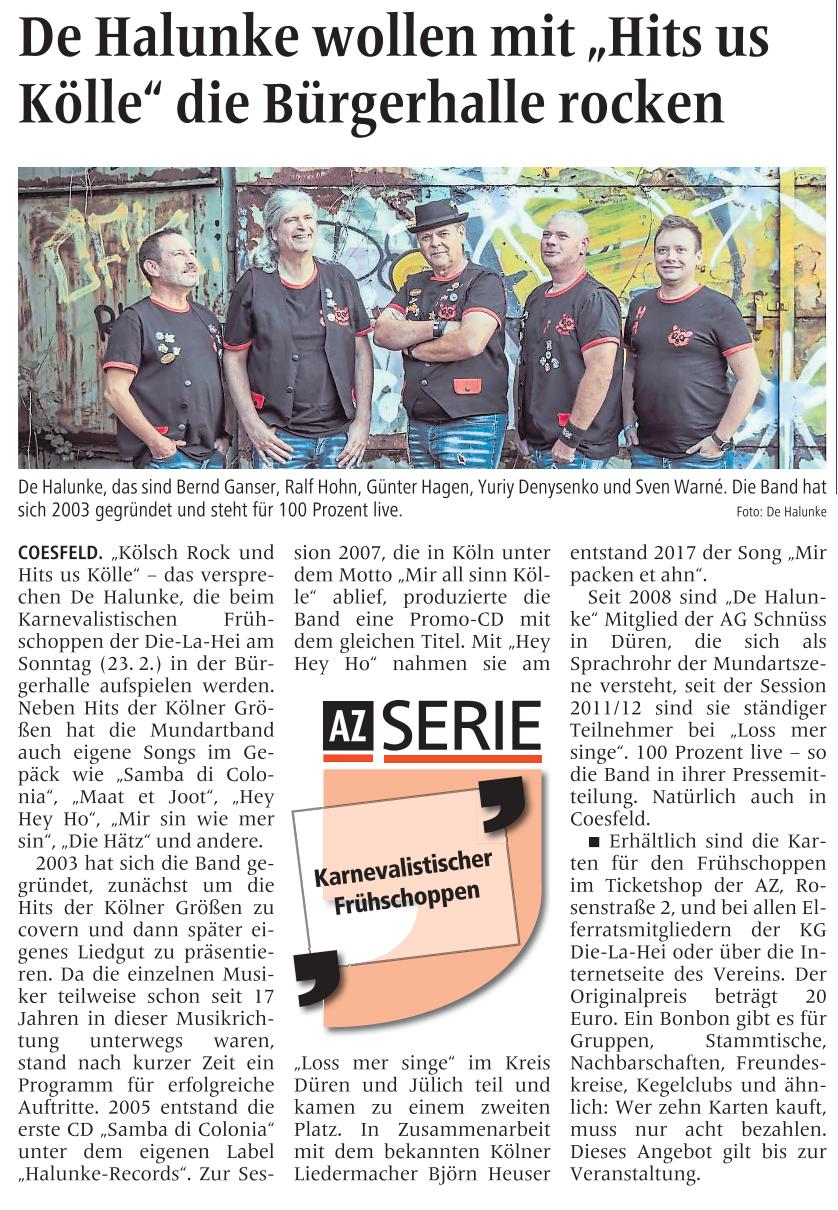 Bericht in der AZ vom 23.11.2024