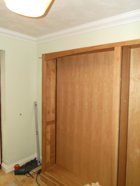 corner peg drilled