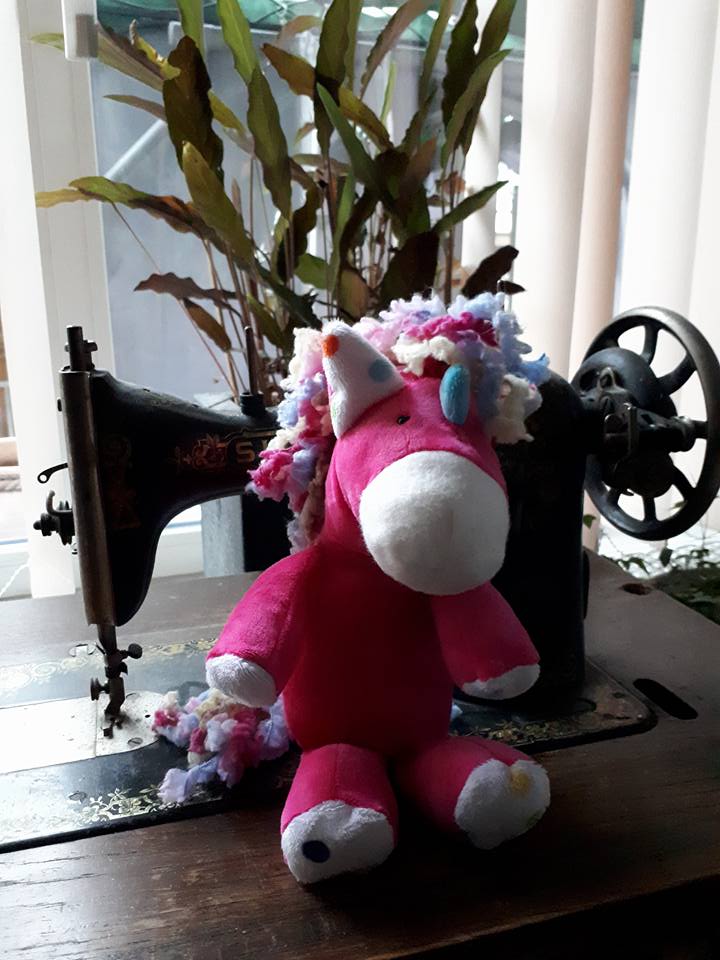 Schnittmuster Kuscheltier Einhorn Lola Von Stefanie Perlenfee