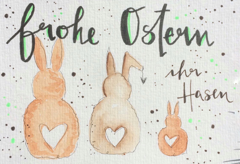 KoJe Art wünscht ebenfalls Frohe Ostern. - Kontakt: jesseca.koss@gmail.com