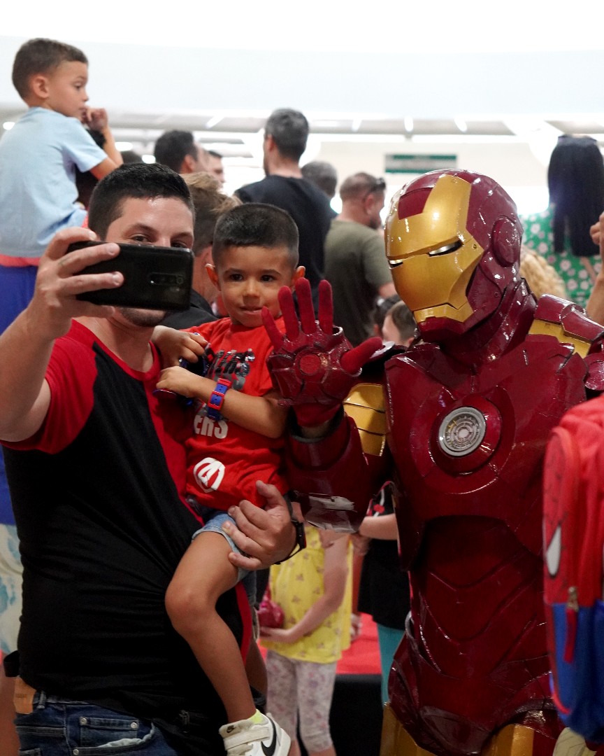 Show de superhéroes 2022 - Centro Comercial Punta Larga