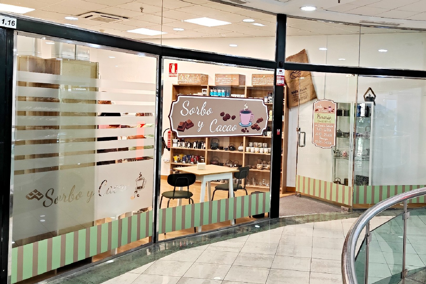 Sorbo y Cacao en Candelaria - Centro Comercial Punta Larga