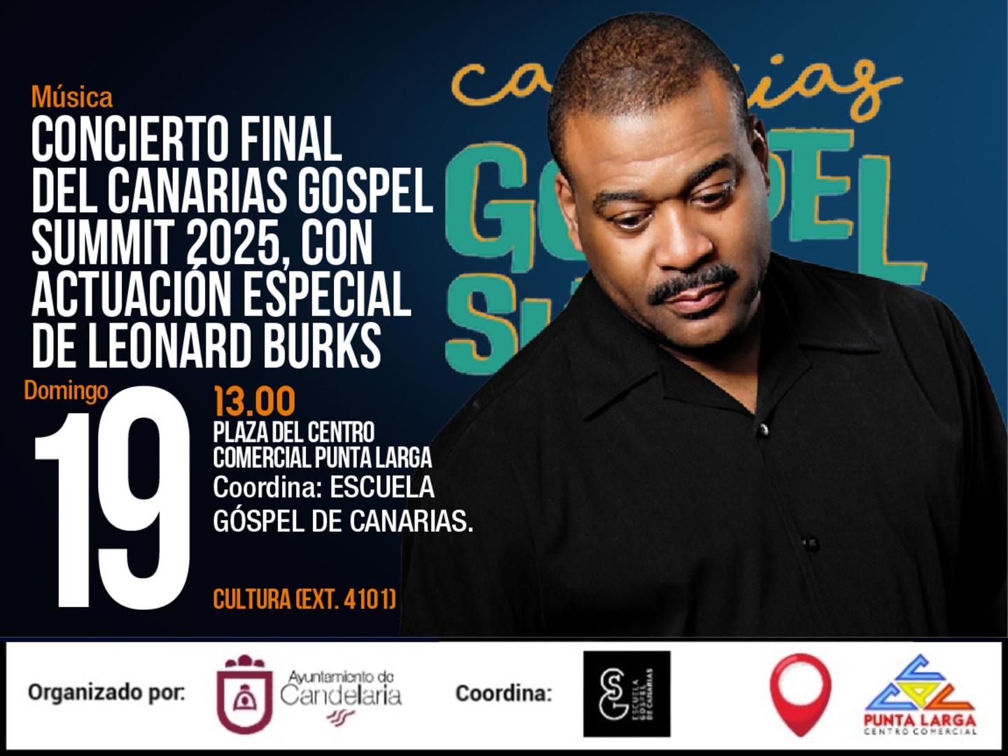 19 de oct de 2025: Concierto final del Canarias Gospel Summit 2025 - Centro Comercial Punta Larga