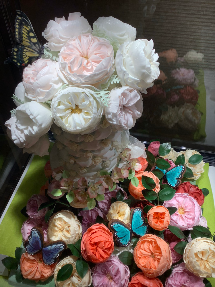 2019 第10周年帝国ホテルアーケード スイーツアート展「薔薇 Rose遊び」