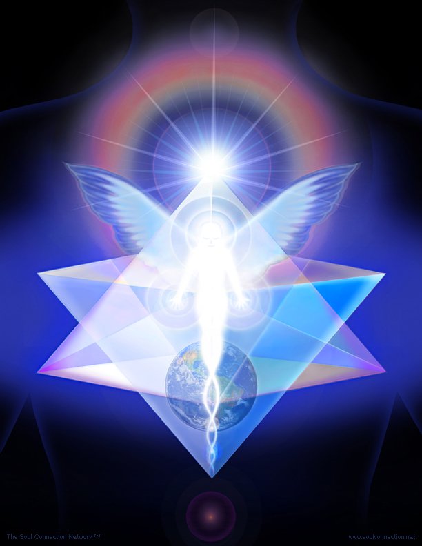 Arch Angel Michael Deep Blue/Purple ray