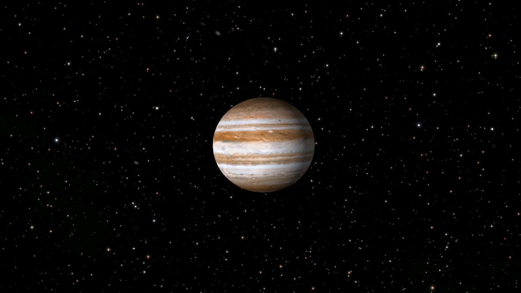 Und der Jupiter erst. 