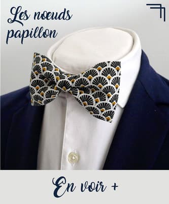 Noeud Papillon en bois centre Paillettes Noir - Adulte Homme - Colorantic