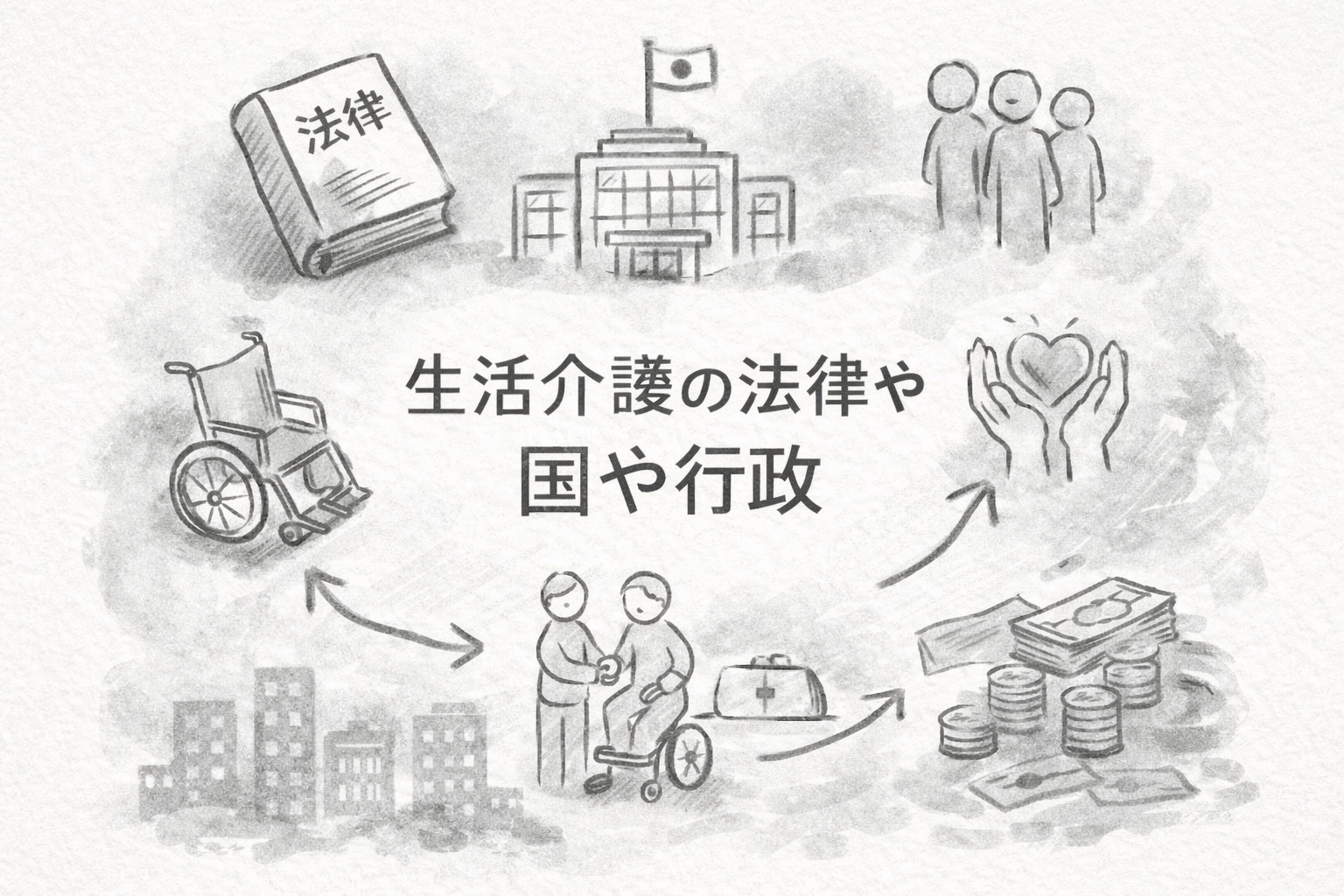 【【 生活介護の法律と国・行政の役割 — 障害福祉の制度と支援の仕組み 】】