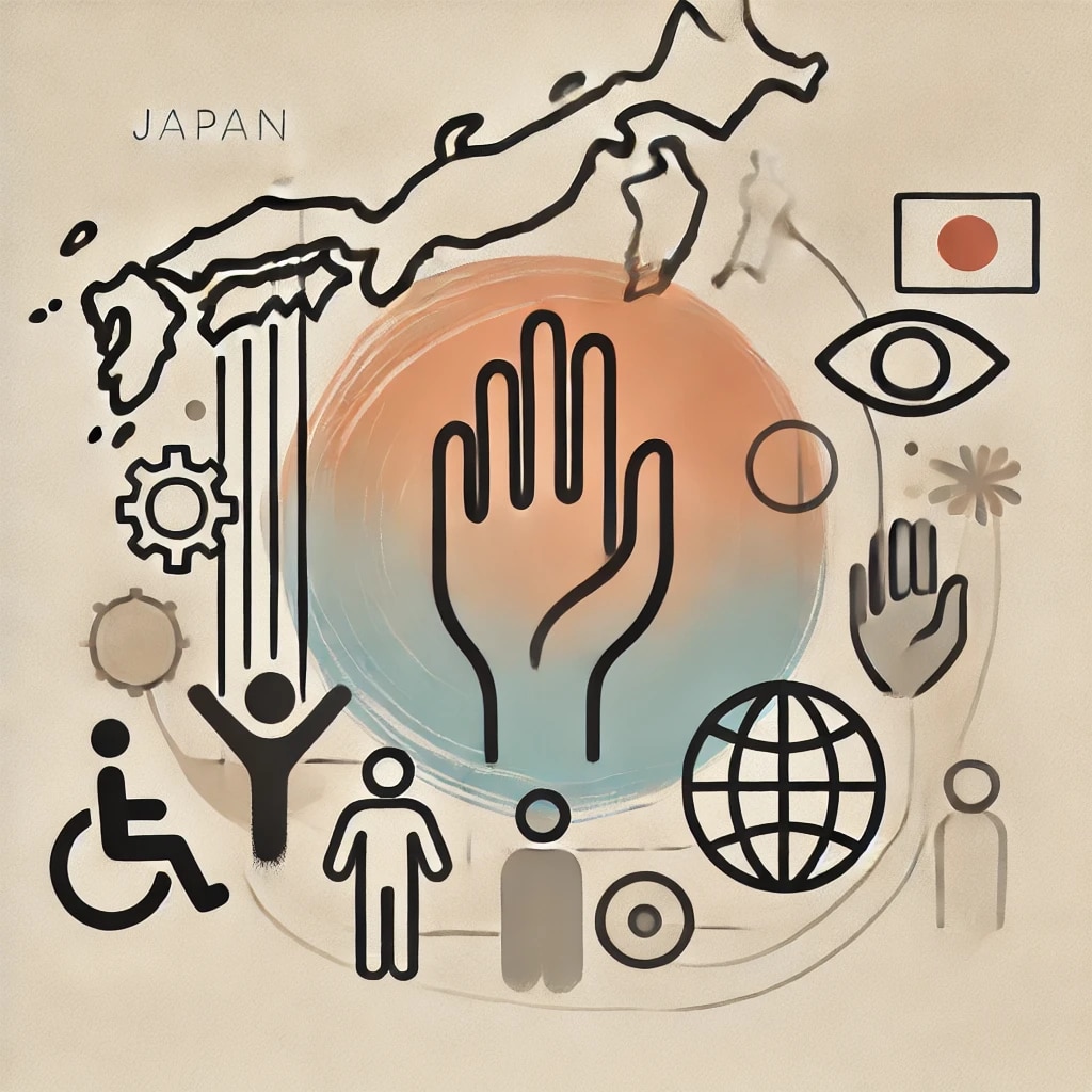 【日本の障害者政策と国際比較のアート：社会参加の視点】