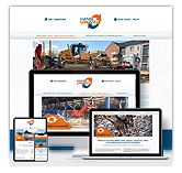 responsive Website  für HANSE UMWELT GmbH - Abbruch & Sanierung