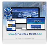 responsive Website  für GERÜSTBAU FRITSCHE - Gerüstbau in Oberfranken