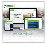 responsive Website  für RALPH WEBER INDUSTRIEBERATUNG KG