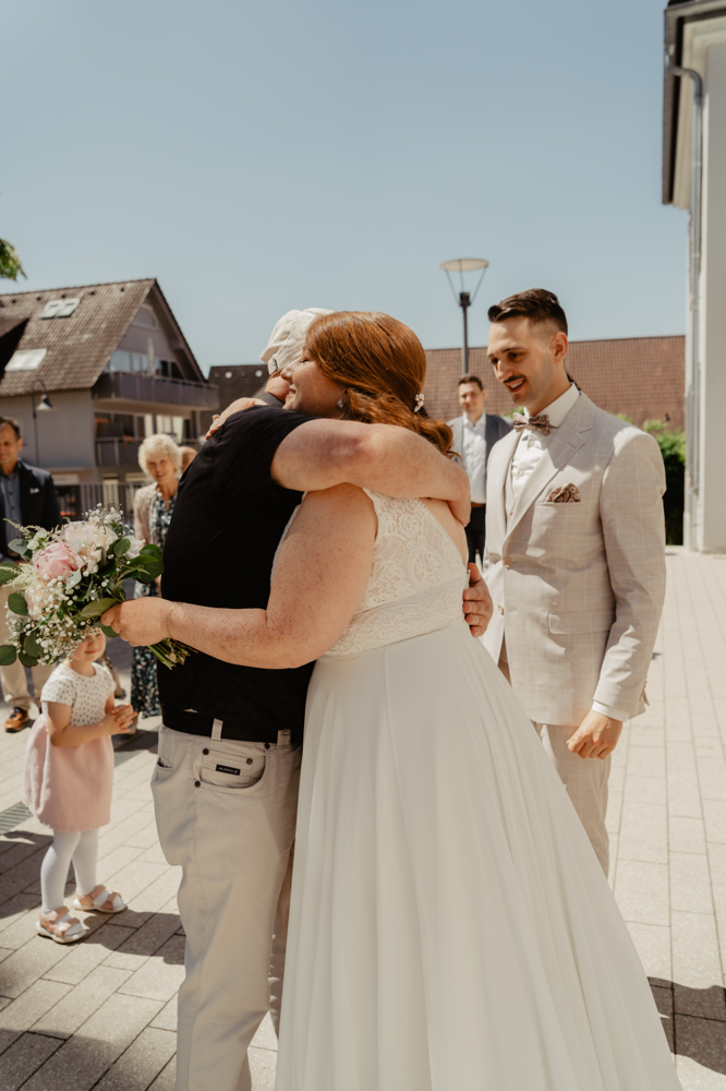Annika & Nico - besonderer Moment, der Papa und die Braut...