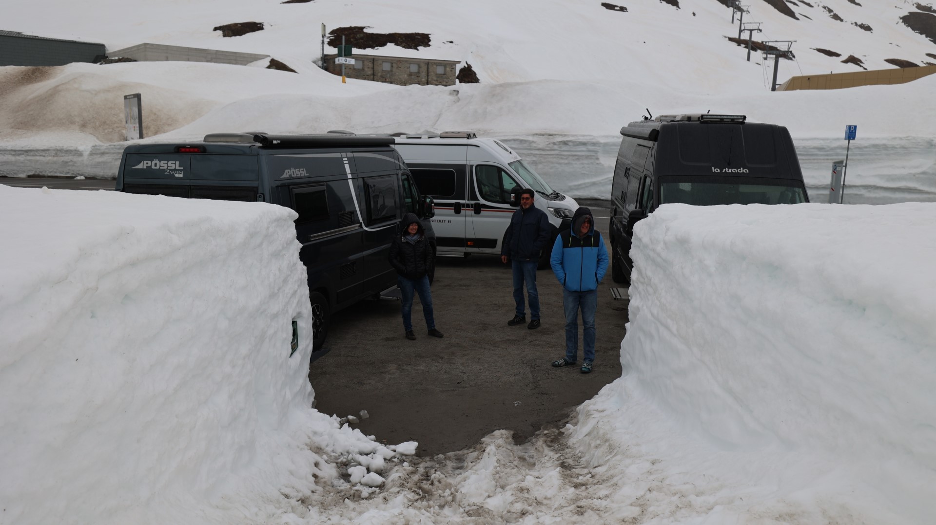 #255 Wieder Winter! - Oberalppass mit Gesellschaft