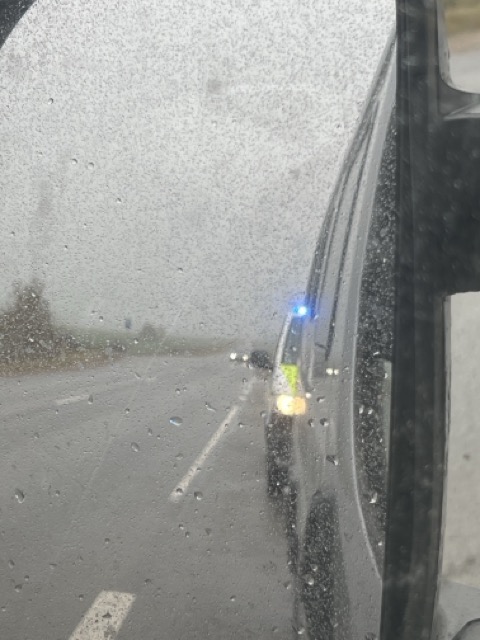 #1030 Litauen/Lettland - Polizeiempfang mit Blaulicht und Beschallung