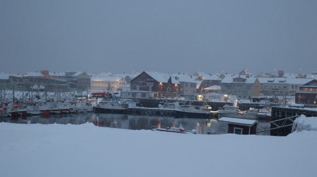 #1066 Norwegen - Vardö bei Neuschnee und Kapitulation am Berg