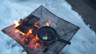 #415 Mikkelvik - Kochen auf Feuer