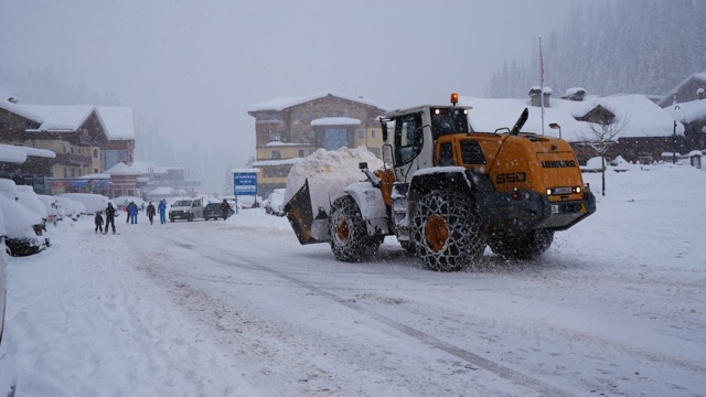 #602 Schneemassen in Zauchensee, Österreich