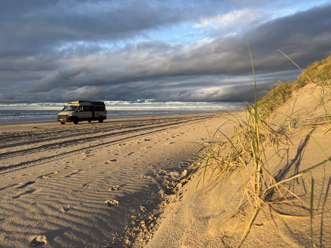 #1275 Dänemark rockt mal wieder! Autostrand, Traumstrand!