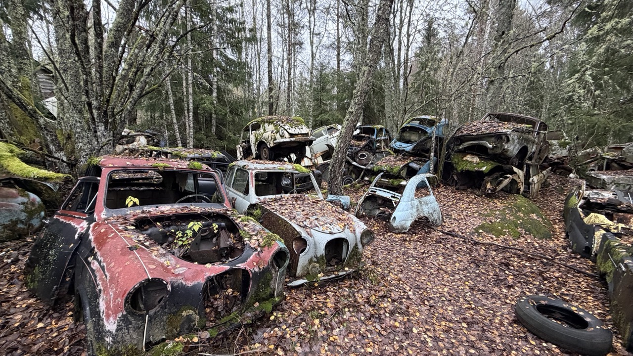 #1278 Schweden/Norwegen - Friedhof & Schiff