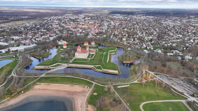 #1042 Estland, Saameraa - Die Ahrensburg & ein Turm am Ende der Insel