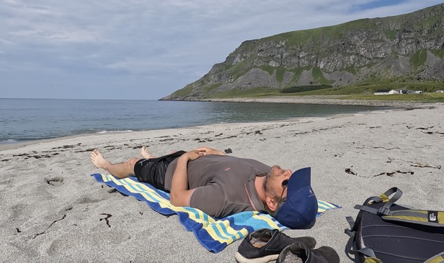 #473 Lofoten - Hochsommer! Strandtag! Wage ich es?