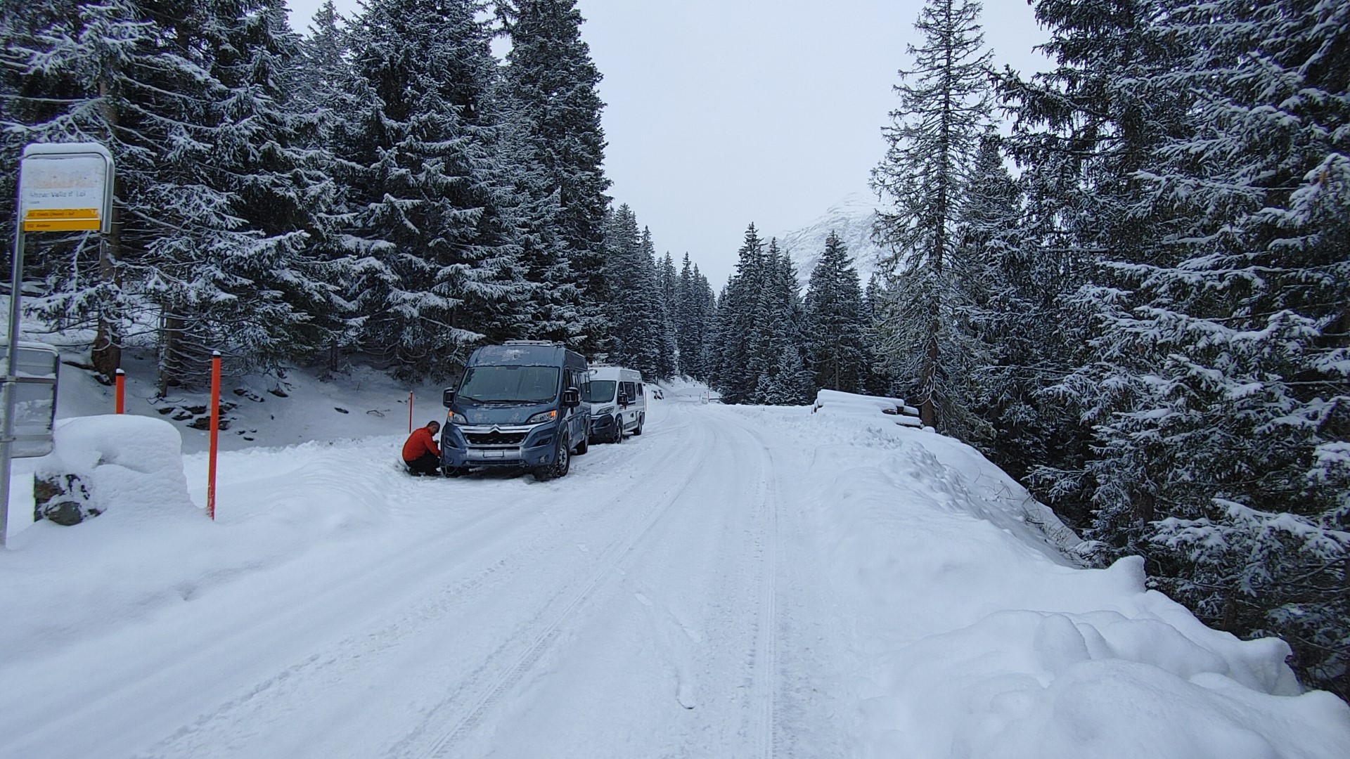 #207 Die Schnee Tour -  Truma D6 steigt aus... Klar machen, wir fahren auf 2.100 m!