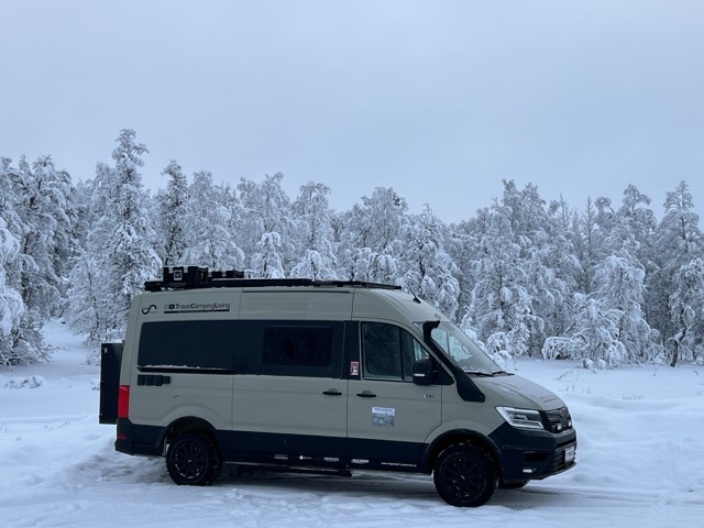 #824 Schweden - Rückfahrt bei Schnee & Kälte