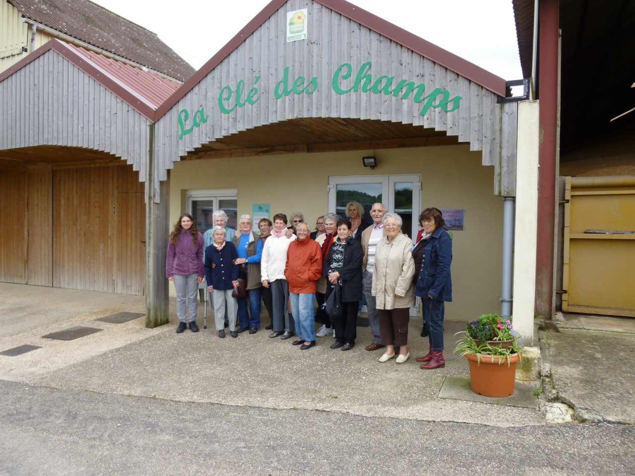 Visite du groupe relais accueil de Ligny en Barrois