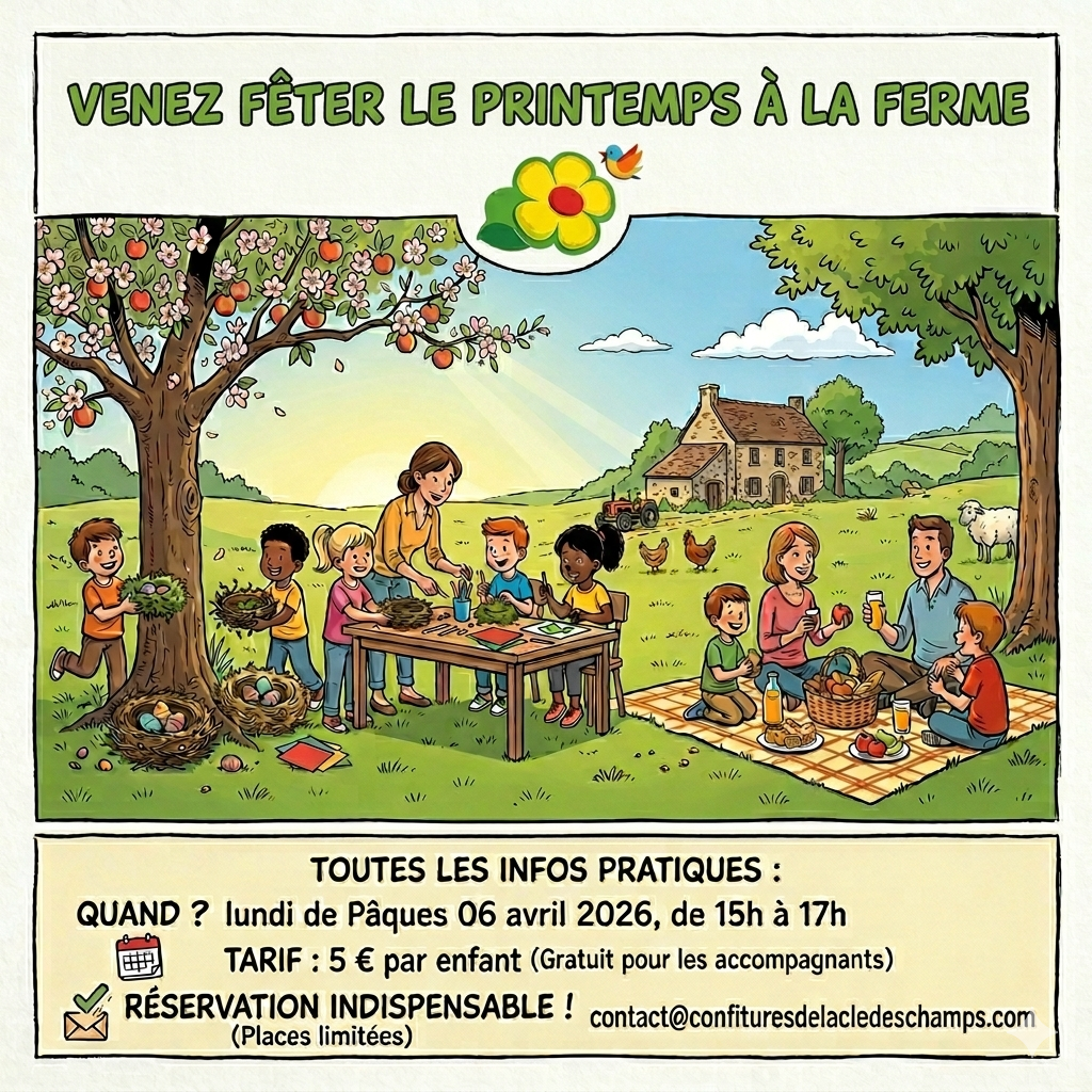 Venez fêter le Printemps à la Ferme