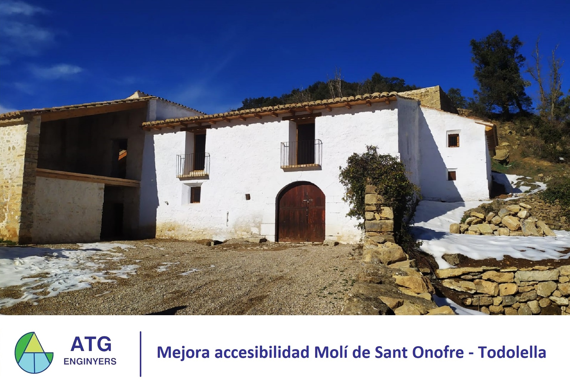 Mejora accesibilidad Molí de Sant Onofre - Todolella