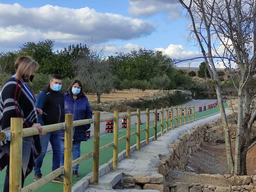 Finalización carril bici camino Càlig-Peñiscola.