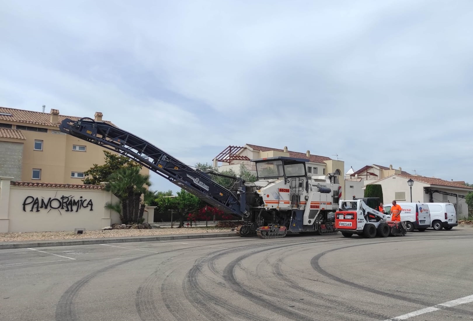 Mejora Seguridad Vial de la carretera Panorámica Golf a CV-11 y acceso autopista.