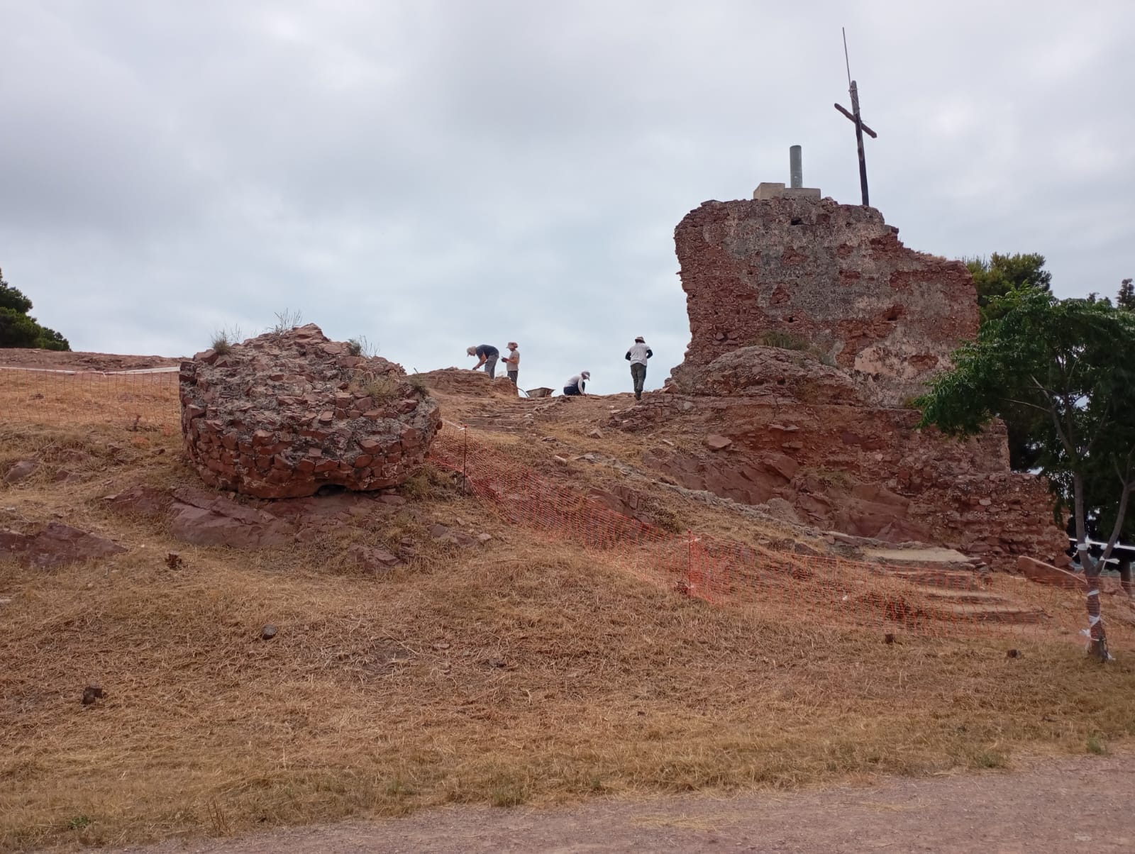 Intervención arqueológica en el Castillo de Enesa (El Puig)