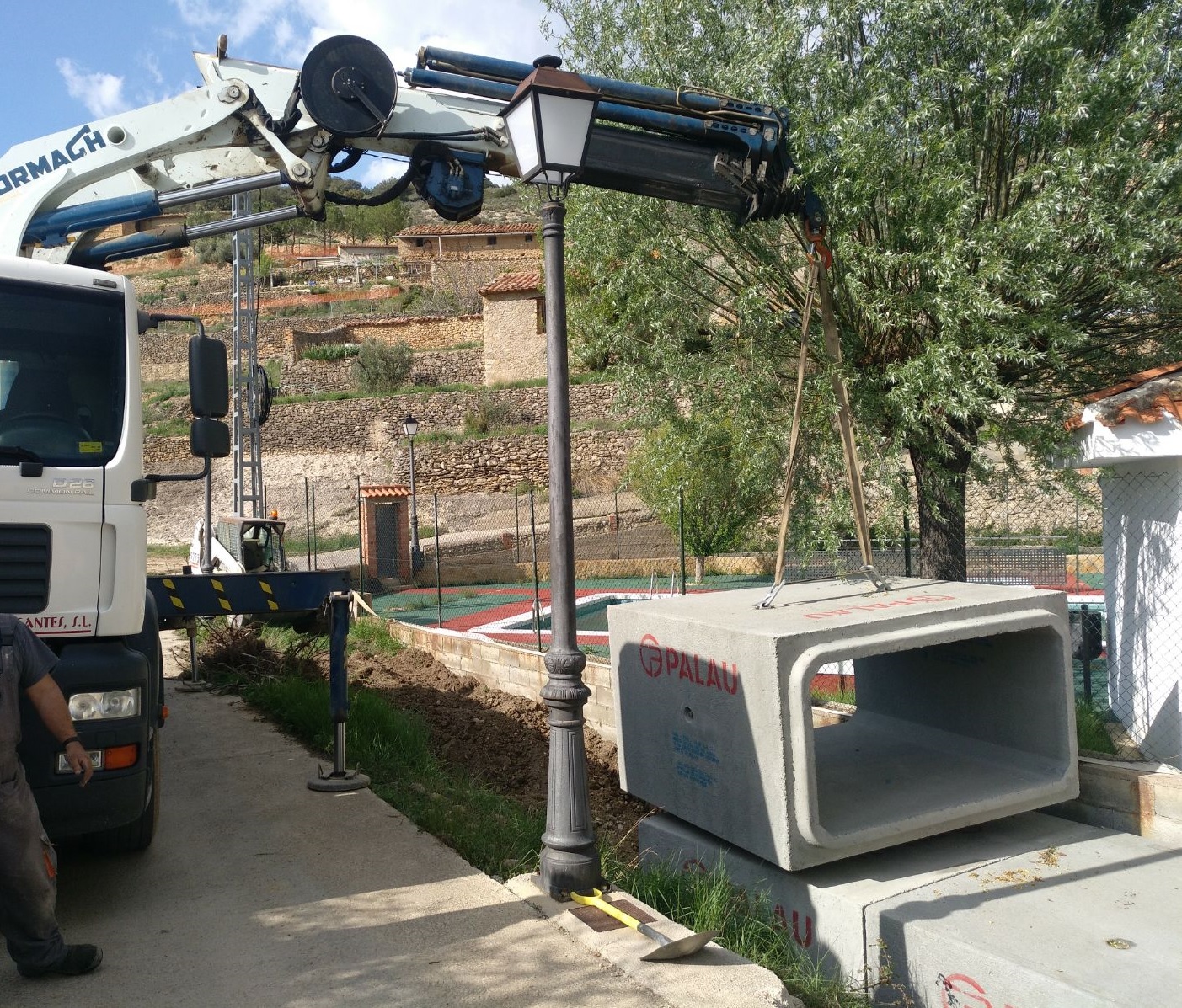 Mejora infraestructuras en Palanques