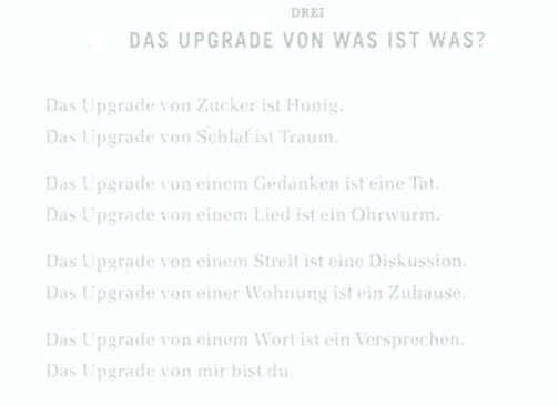 Texterstellung Longcopy und Headlines von Werbetexterin Jana Mohr für einen Katalog 