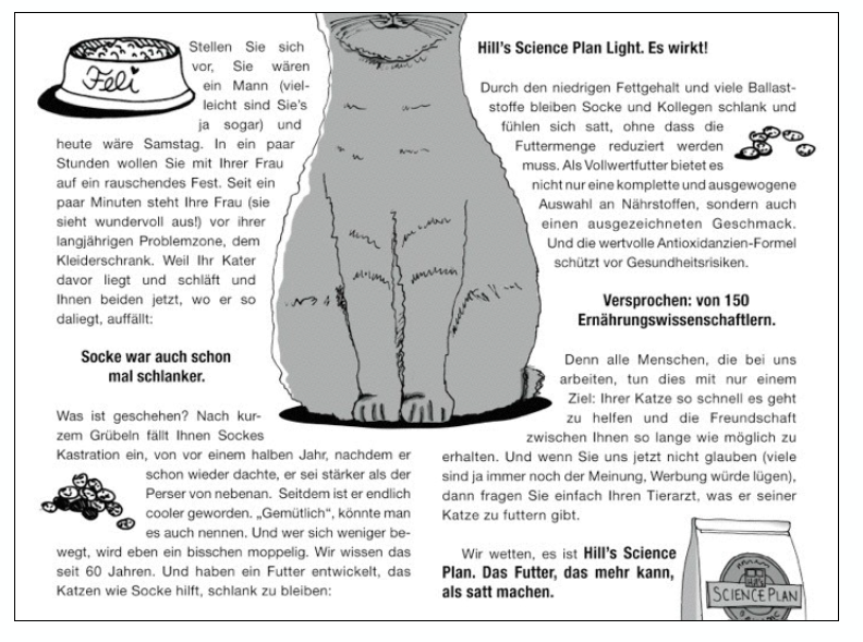 Erstellung von Longcopy und Headlineentwicklung von Werbetexterin Jana Mohr für Anzeigen 