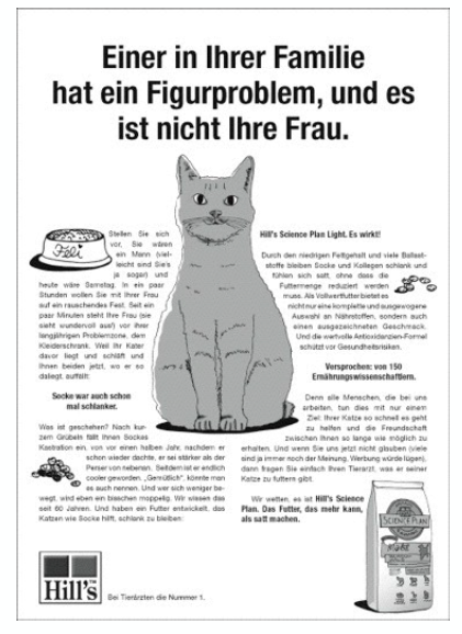 Erstellung von Longcopy und Headlineentwicklung von Werbetexterin Jana Mohr für Anzeigen 