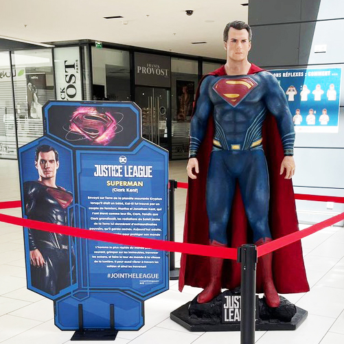 Exposition officielle JUSTICE LEAGUE WARNER