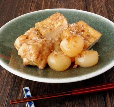 玉こんにゃくと鶏肉のおかか煮