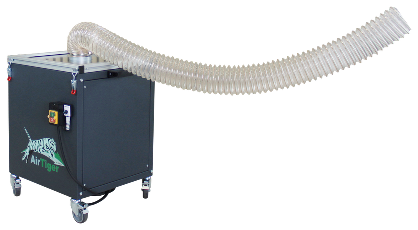 AirTiger Plug-&-Play Anwendung – Modul-Konfiguration 16 für DACH-Industriebetriebe