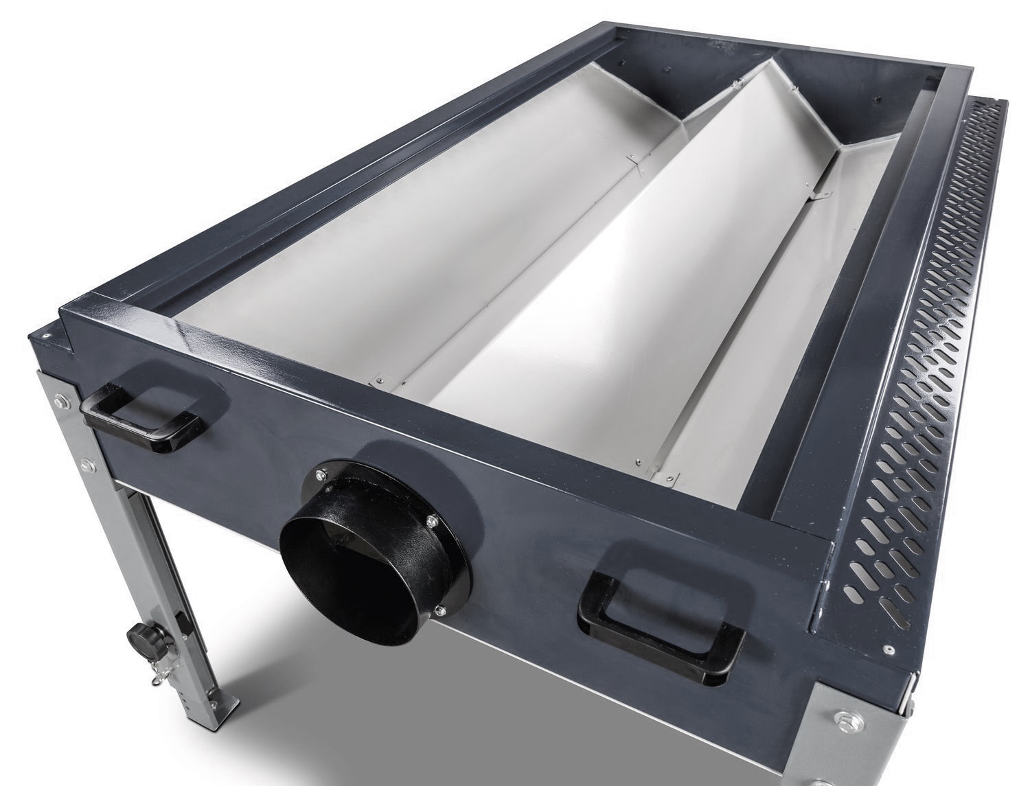 AirMex Schleiftisch AT 1300 – Arbeitsfläche 1.570 × 1.020 mm, bis 300 kg Tragkraft