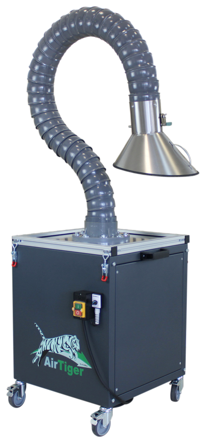 AirTiger Plug-&-Play Anwendung – Modul-Konfiguration 18 für DACH-Industriebetriebe