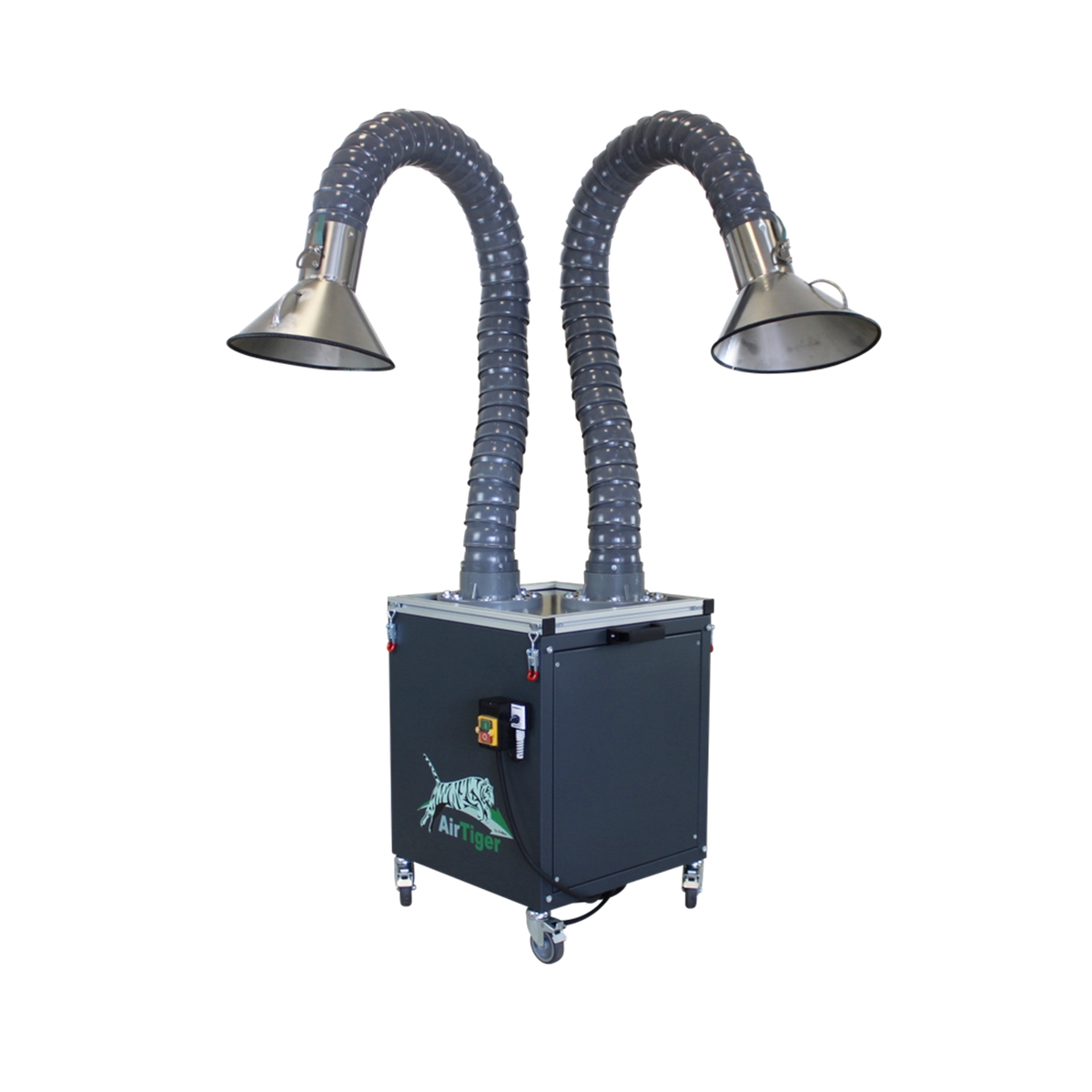 AirMex AirTiger Punktabsaugung – modular und flexibel mit Absaugarm