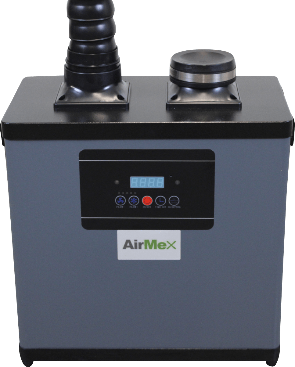 AirMex AM 01 AM 02 Mobile Absauganlage – Absaugarm Einsatz
